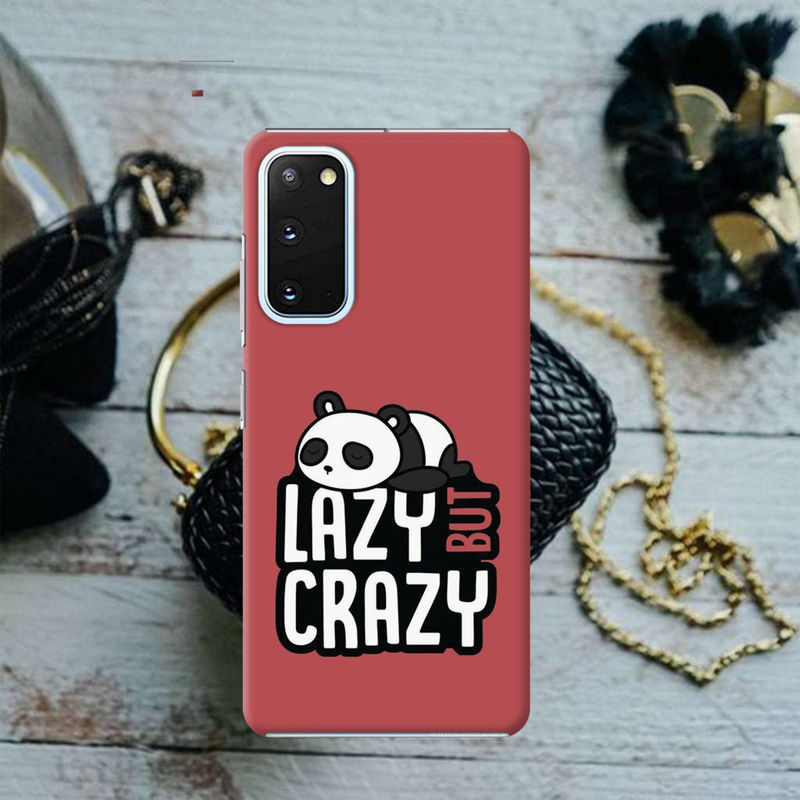 Lazy but crazy Printed Slim Cases and Cover for Galaxy S20 Plus