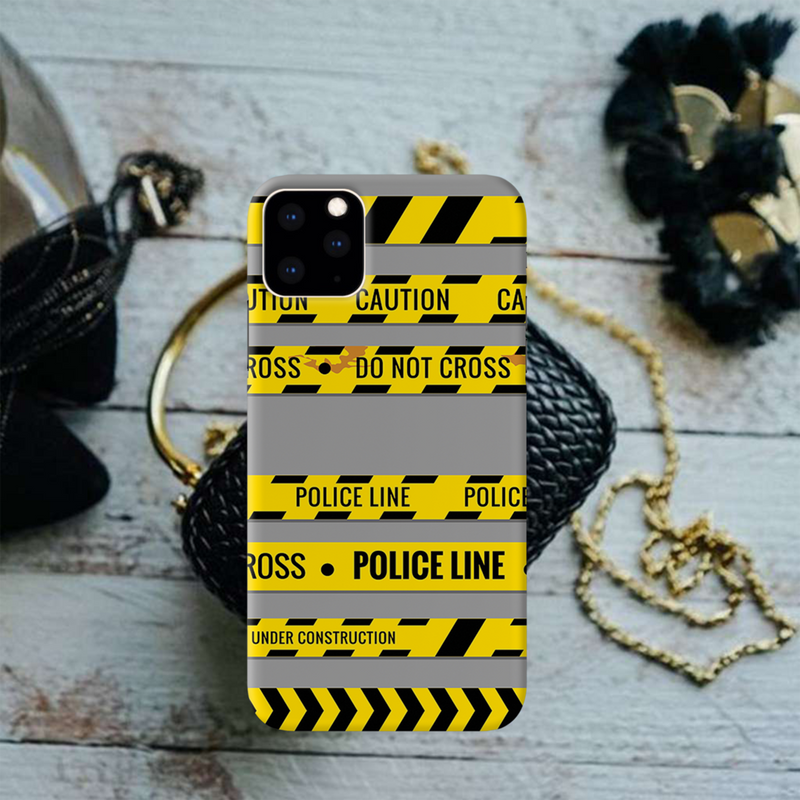 Police line Printed Slim Cases and Cover for iPhone 11 Pro