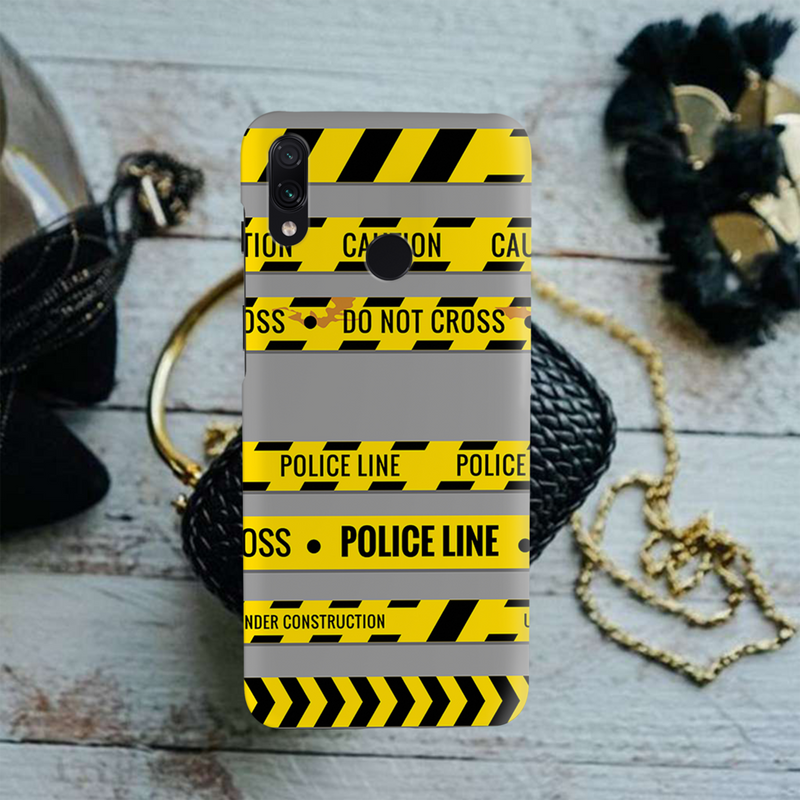Police line Printed Slim Cases and Cover for Redmi Note 7 Pro