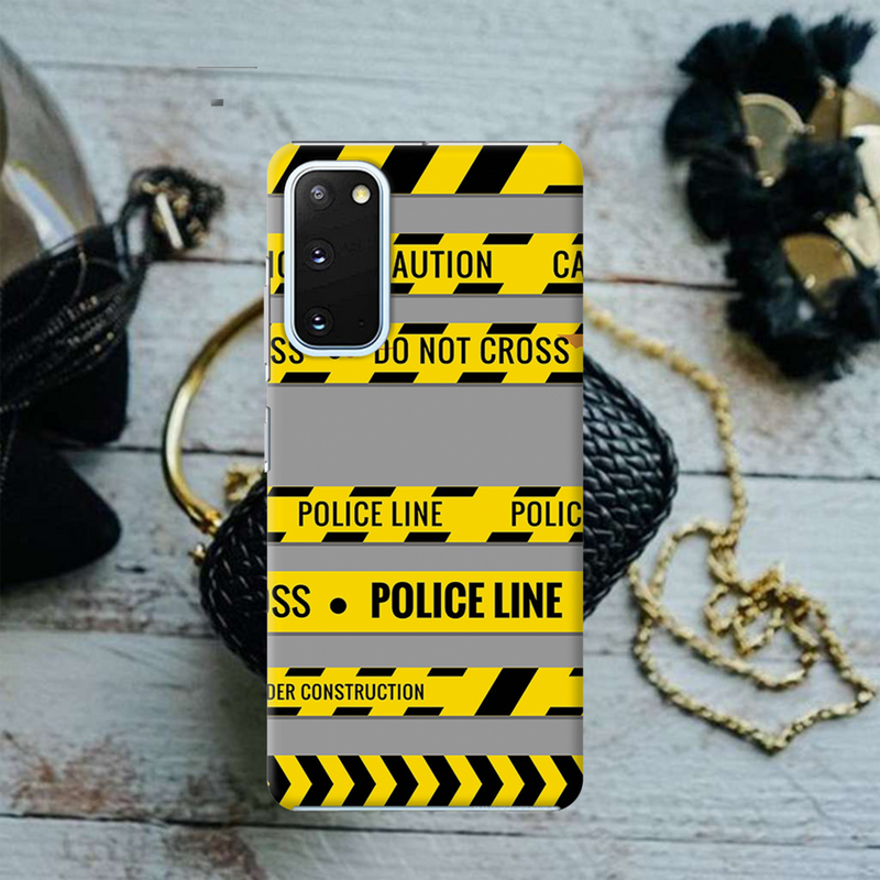 Police line Printed Slim Cases and Cover for Galaxy S20 Plus