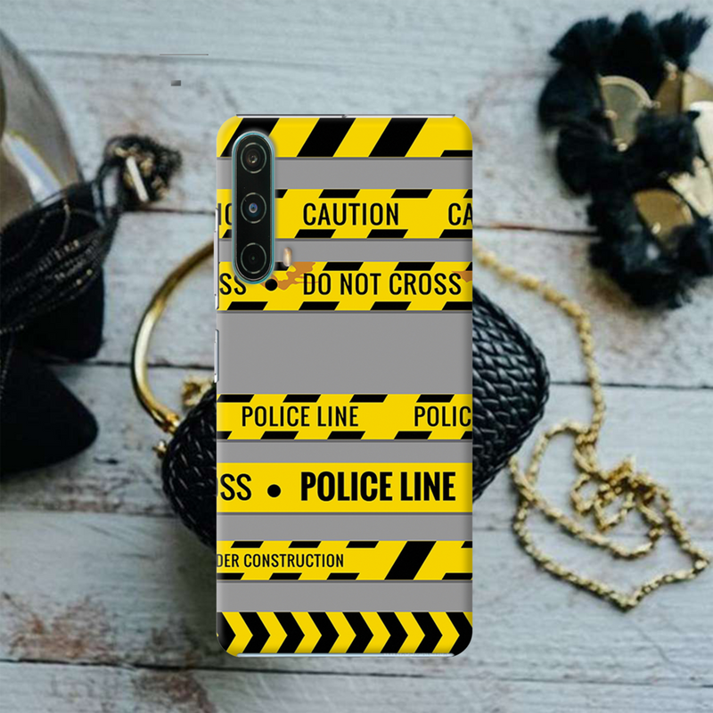 Police line Printed Slim Cases and Cover for OnePlus Nord CE 5G