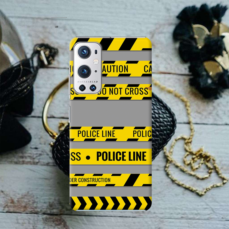 Police line Printed Slim Cases and Cover for OnePlus 9R