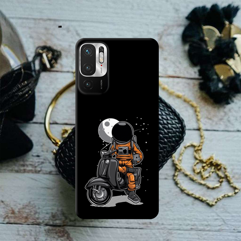 Astronaut scooter Printed Slim Cases and Cover for Redmi Note 10T