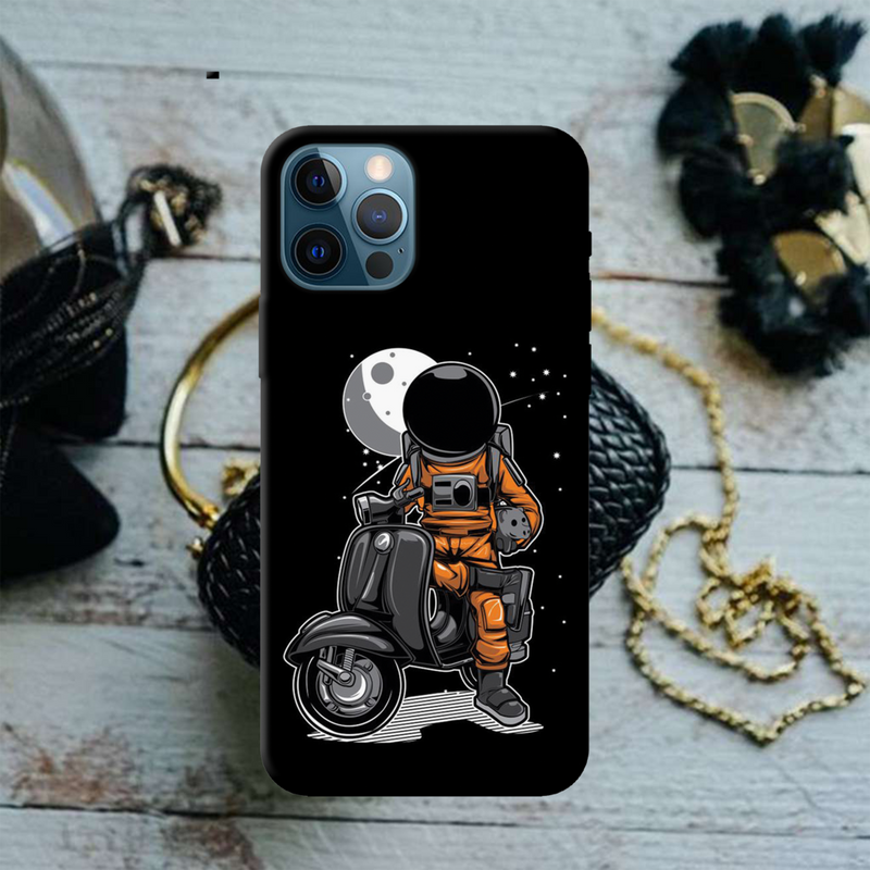 Astronaut scooter Printed Slim Cases and Cover for iPhone 12 Pro Max
