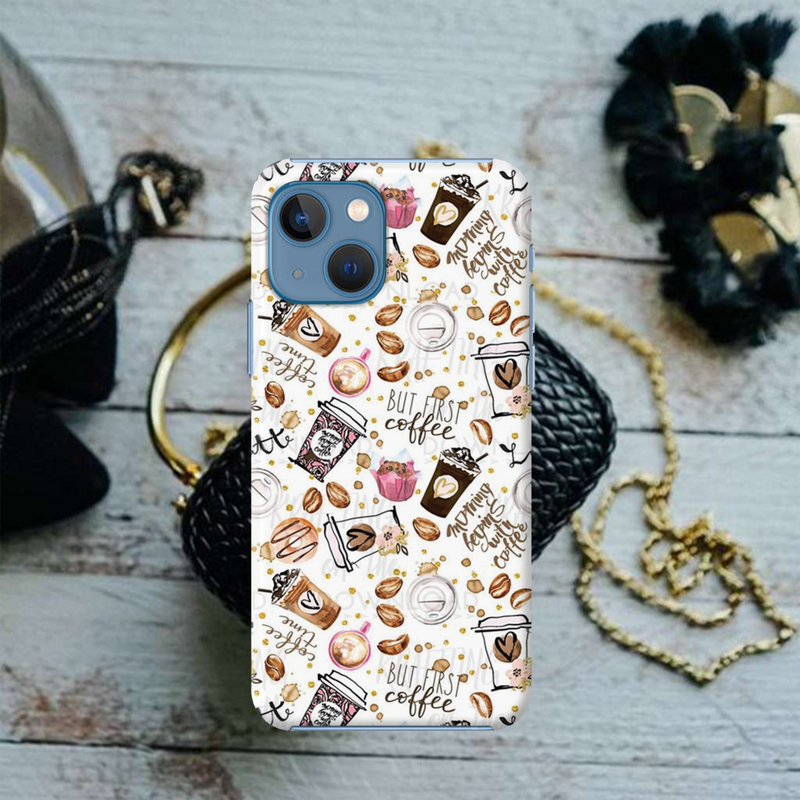 Coffee first Printed Slim Cases and Cover for iPhone 13