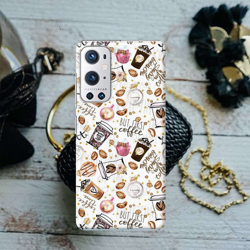 Coffee first Printed Slim Cases and Cover for OnePlus 9R