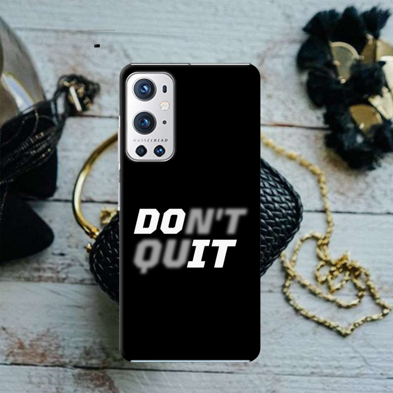 Don't quit Printed Slim Cases and Cover for OnePlus 9R