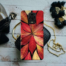 Red Leaf Printed Slim Cases and Cover for Redmi Note 9 Pro Max
