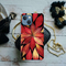 Red Leaf Printed Slim Cases and Cover for iPhone 13 Mini