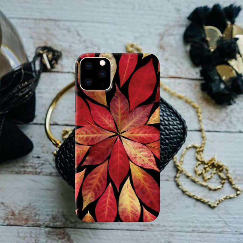 Red Leaf Printed Slim Cases and Cover for iPhone 11 Pro Max
