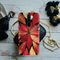 Red Leaf Printed Slim Cases and Cover for Redmi Note 8 Pro