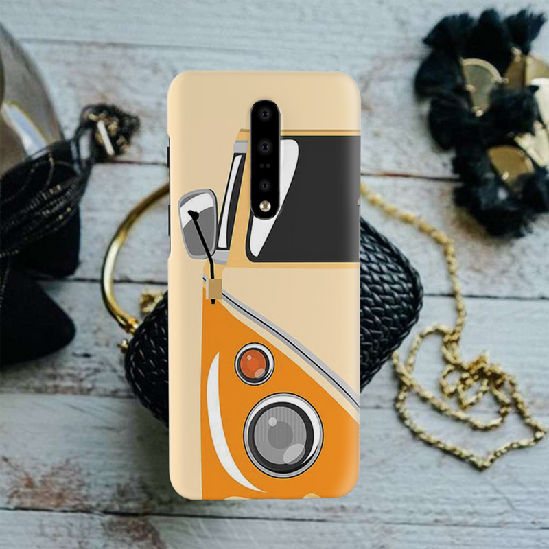 Yellow Volkswagon Printed Slim Cases and Cover for OnePlus 7 Pro