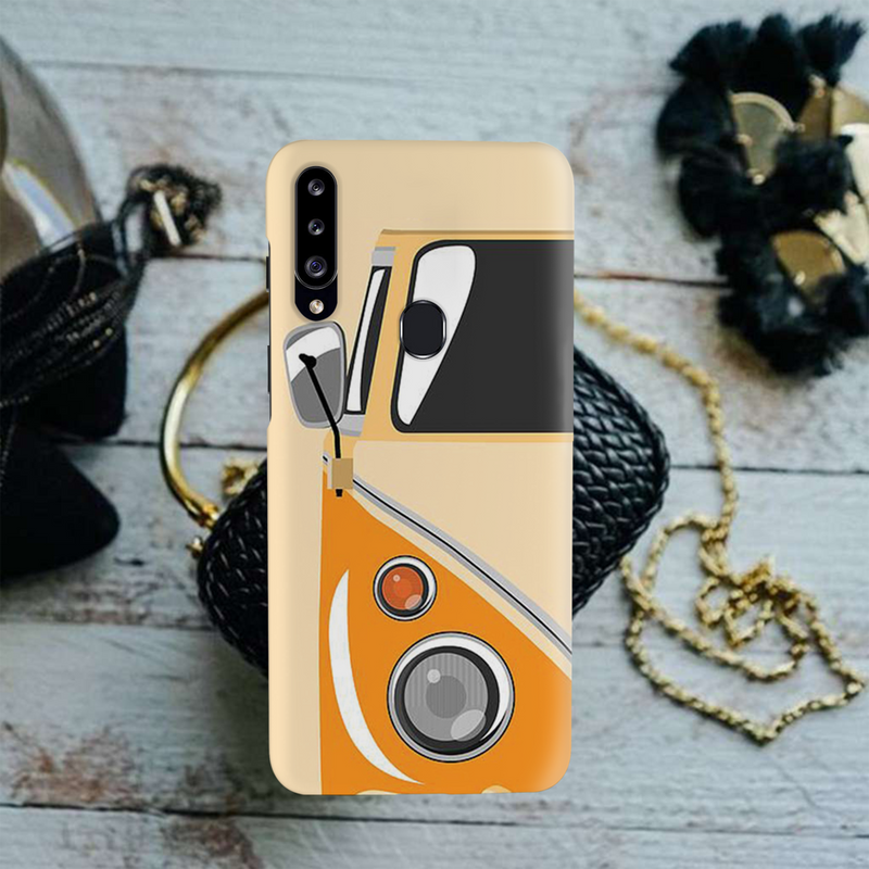 Yellow Volkswagon Printed Slim Cases and Cover for Galaxy A20S