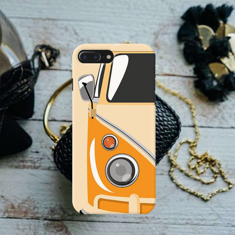 Yellow Volkswagon Printed Slim Cases and Cover for iPhone 8 Plus