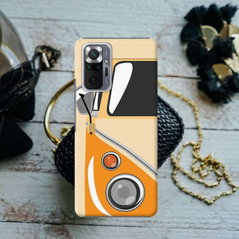 Yellow Volkswagon Printed Slim Cases and Cover for Redmi Note 10 Pro