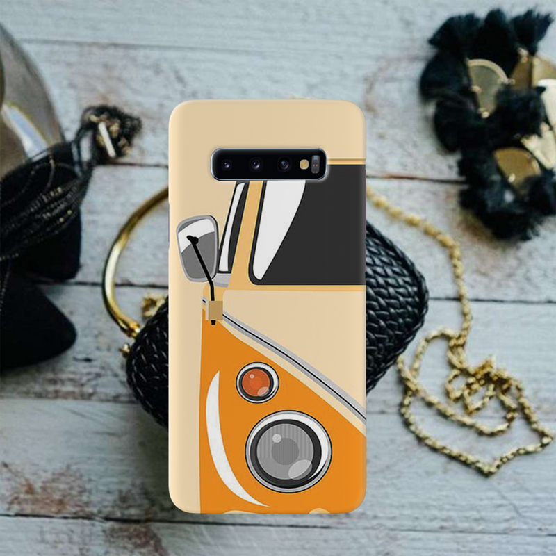 Yellow Volkswagon Printed Slim Cases and Cover for Galaxy S10