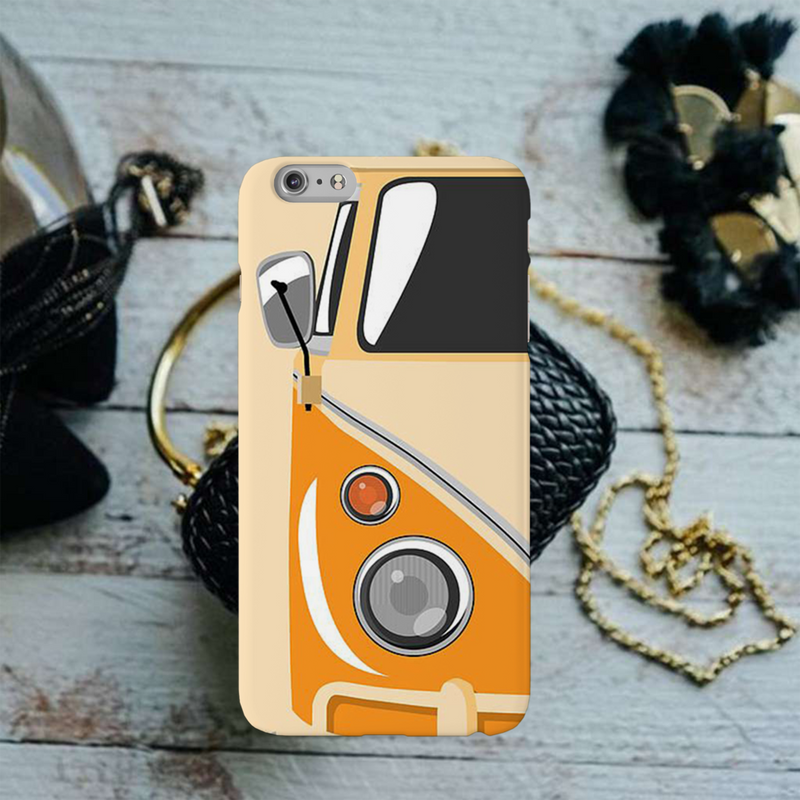 Yellow Volkswagon Printed Slim Cases and Cover for iPhone 6 Plus