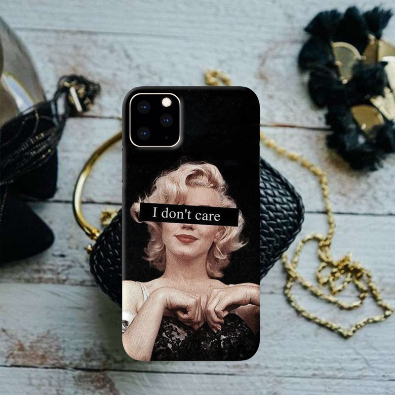 I Don't care Printed Slim Cases and Cover for iPhone 11 Pro