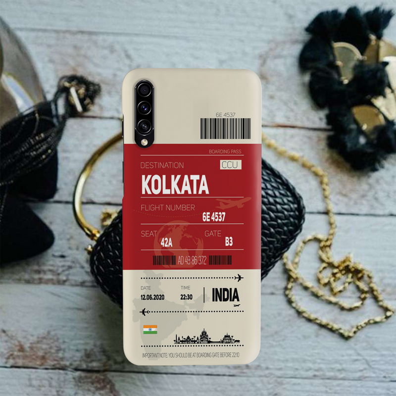 Kolkata ticket Printed Slim Cases and Cover for Galaxy A70