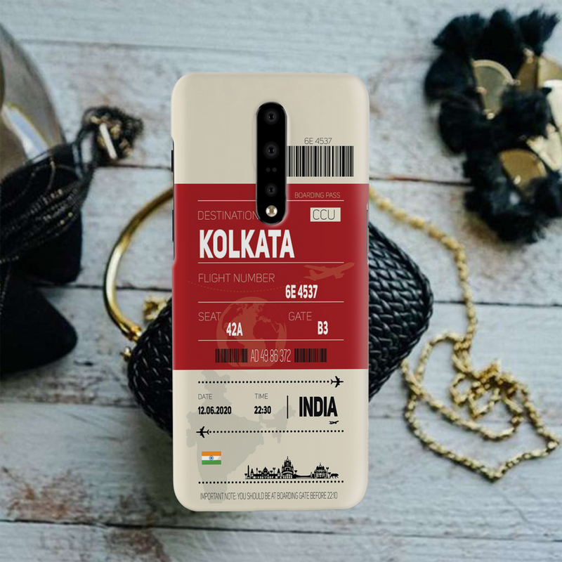 Kolkata ticket Printed Slim Cases and Cover for OnePlus 7 Pro
