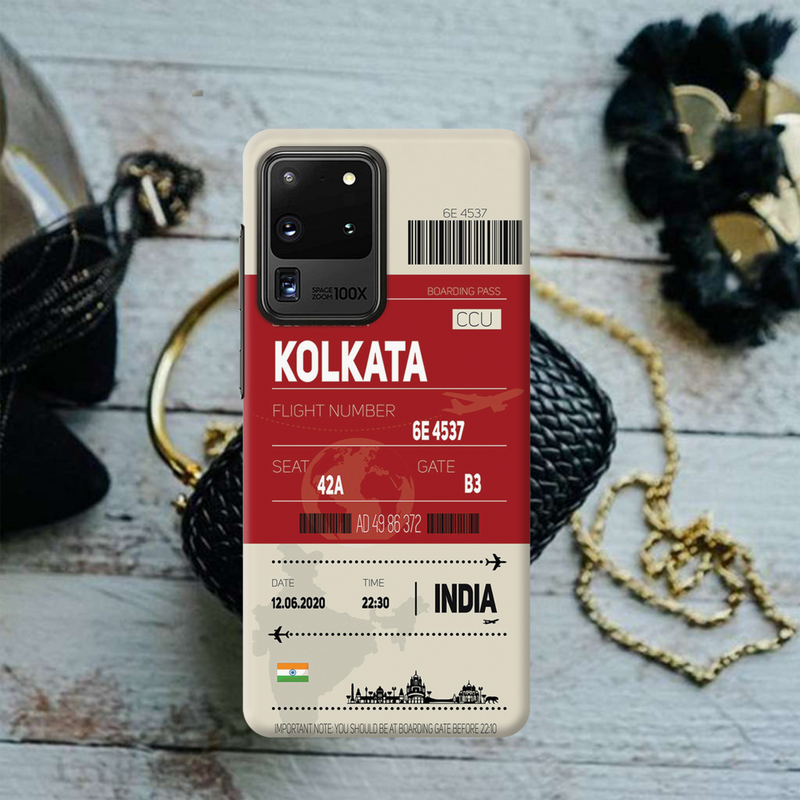 Kolkata ticket Printed Slim Cases and Cover for Galaxy S20 Ultra