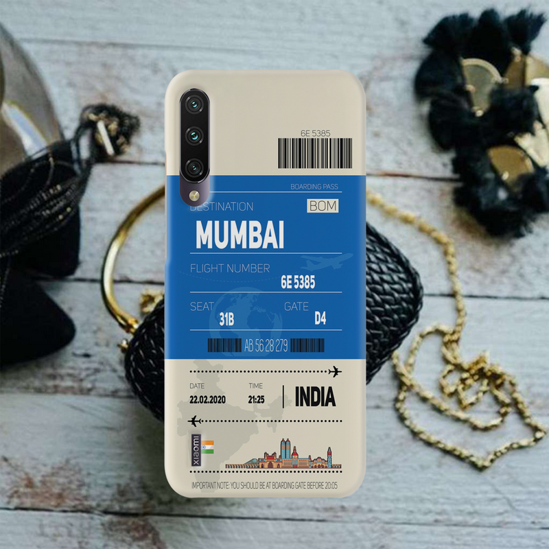 Mumbai ticket Printed Slim Cases and Cover for Redmi A3