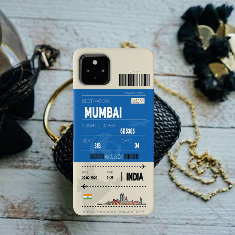 Mumbai ticket Printed Slim Cases and Cover for Pixel 4A