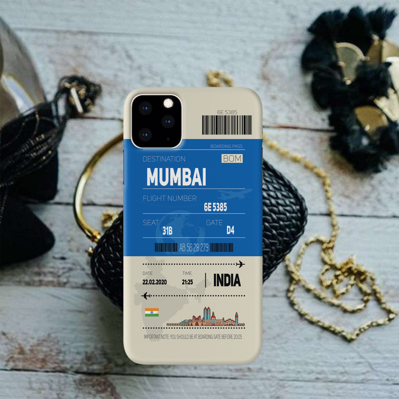 Mumbai ticket Printed Slim Cases and Cover for iPhone 11 Pro Max
