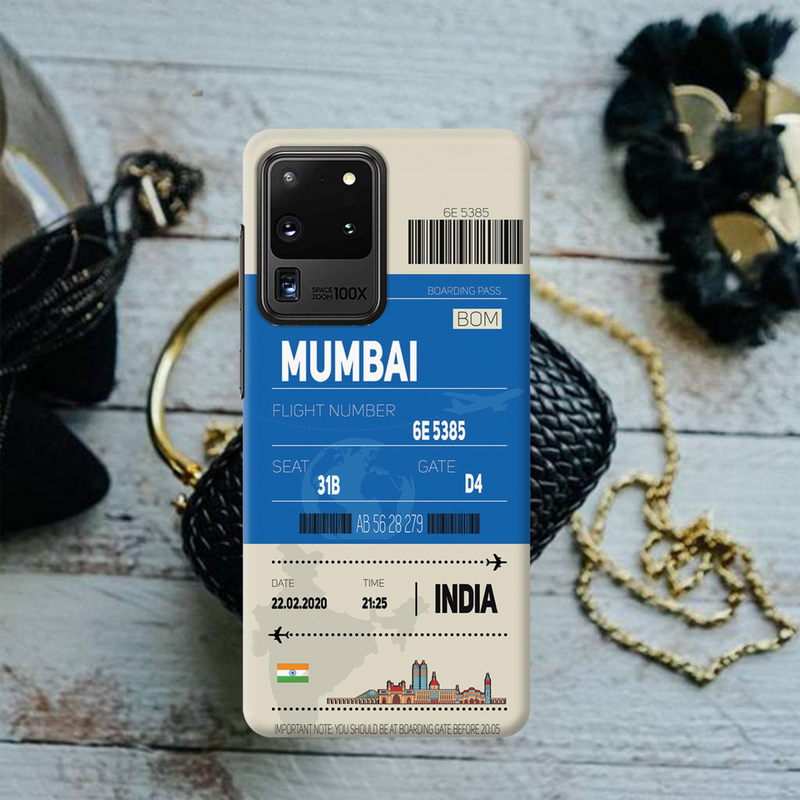 Mumbai ticket Printed Slim Cases and Cover for Galaxy S20 Ultra