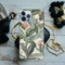 Green Leafs Printed Slim Cases and Cover for iPhone 13 Pro Max