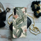 Green Leafs Printed Slim Cases and Cover for Galaxy A50S