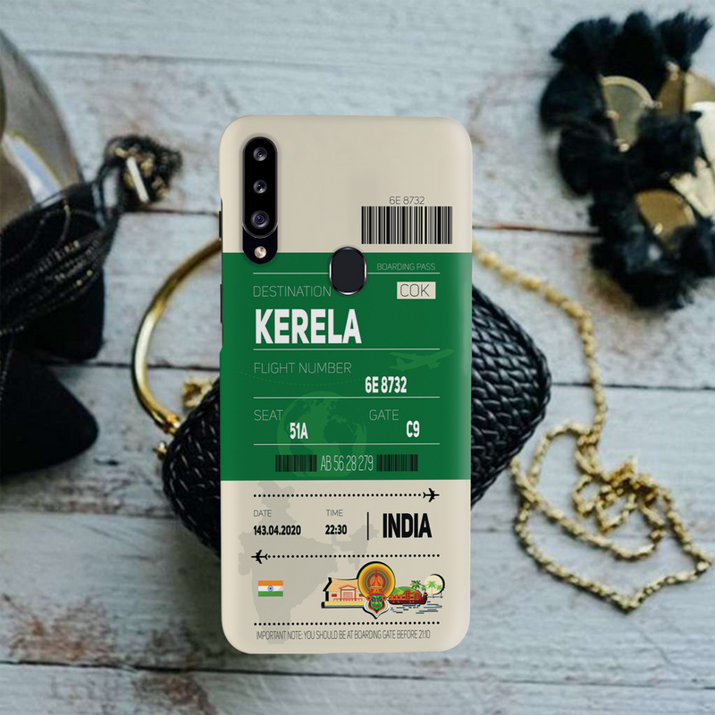 Kerala ticket Printed Slim Cases and Cover for Galaxy A20S