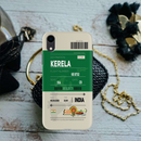 Kerala ticket Printed Slim Cases and Cover for iPhone XR