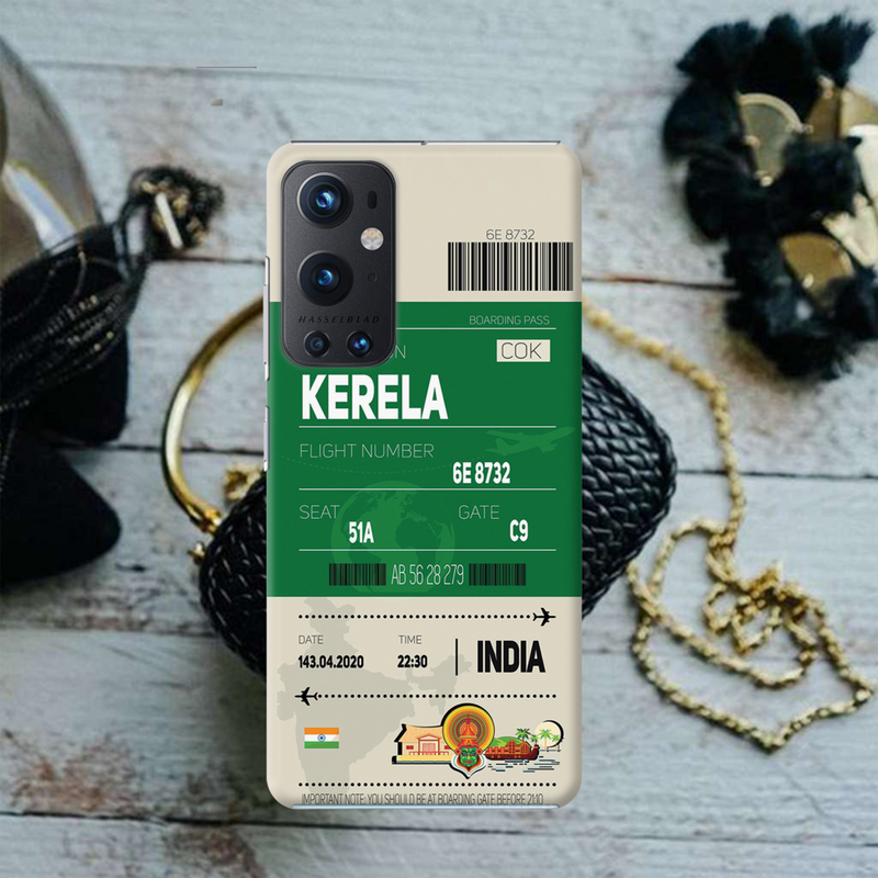 Kerala ticket Printed Slim Cases and Cover for OnePlus 9 Pro