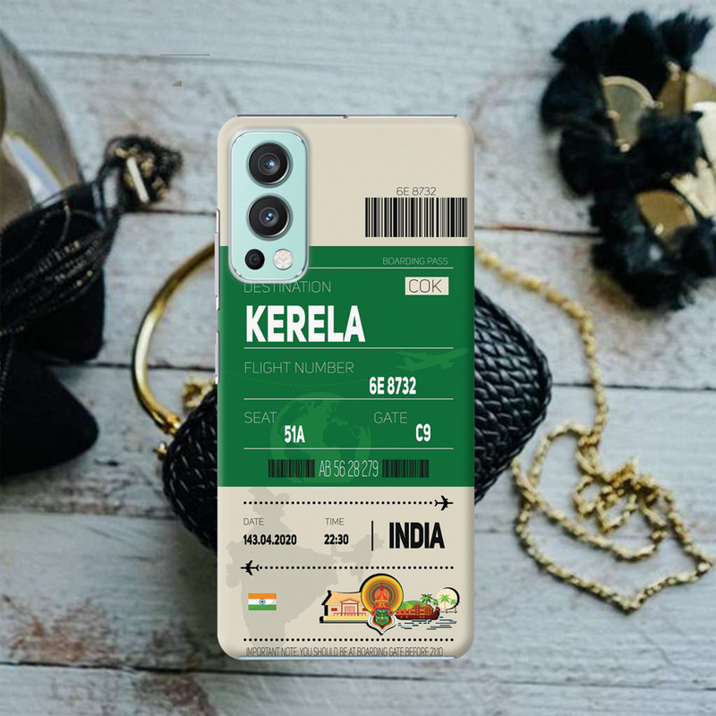Kerala ticket Printed Slim Cases and Cover for OnePlus Nord 2