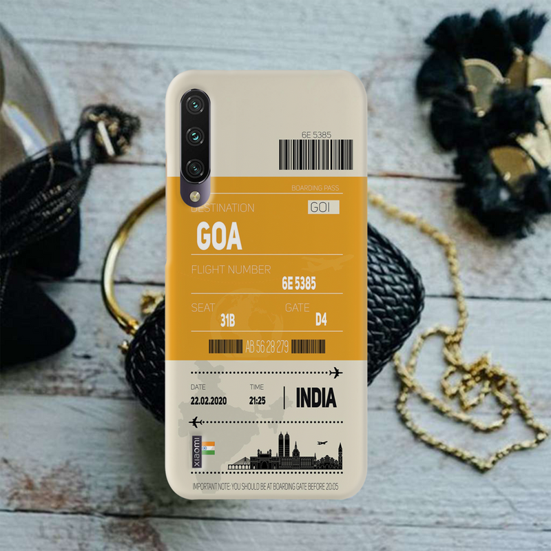 Goa ticket Printed Slim Cases and Cover for Redmi A3