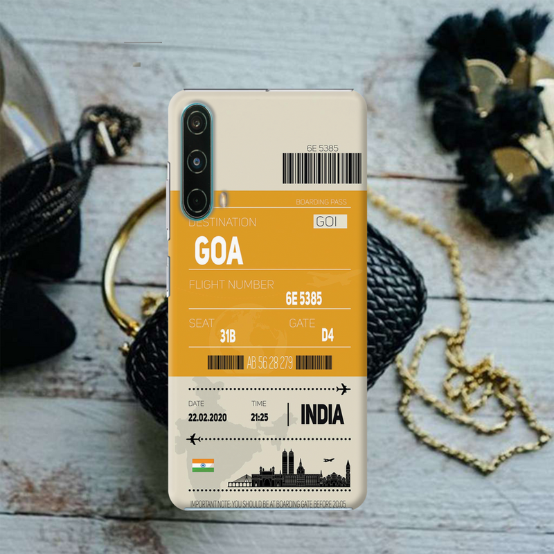 Goa ticket Printed Slim Cases and Cover for OnePlus Nord CE 5G