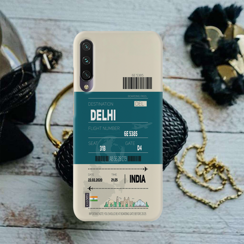 Delhi ticket Printed Slim Cases and Cover for Redmi A3