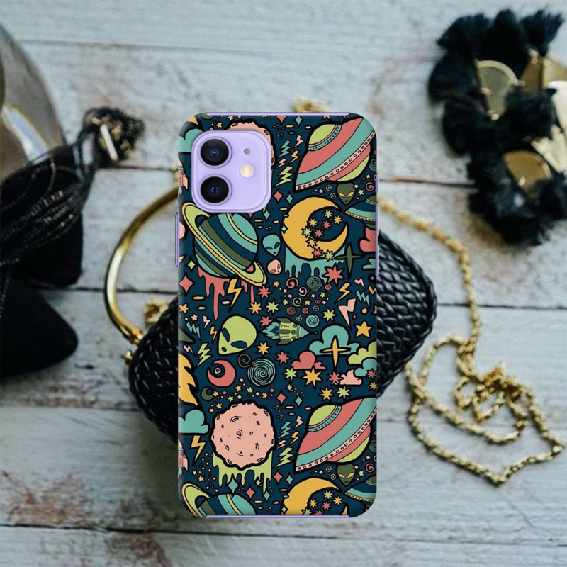 Space Ships Printed Slim Cases and Cover for iPhone 11