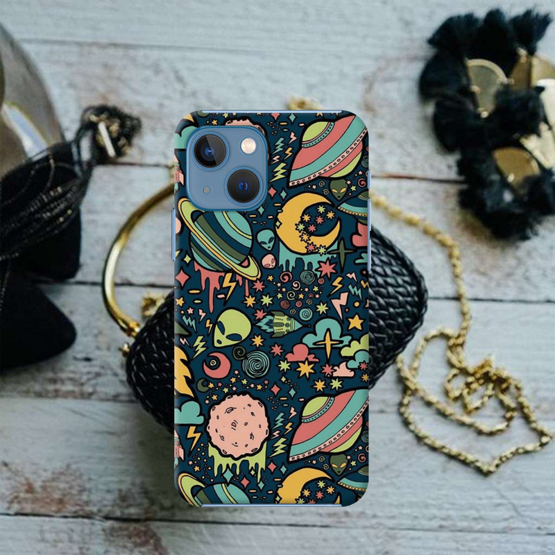 Space Ships Printed Slim Cases and Cover for iPhone 13
