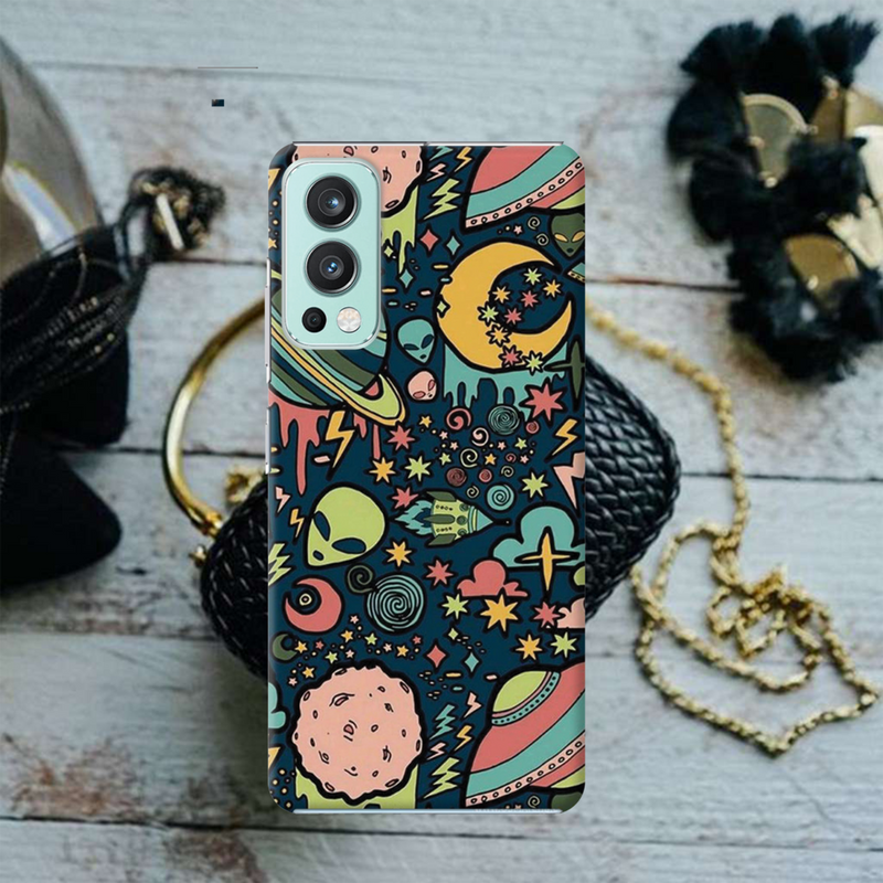 Space Ships Printed Slim Cases and Cover for OnePlus Nord 2