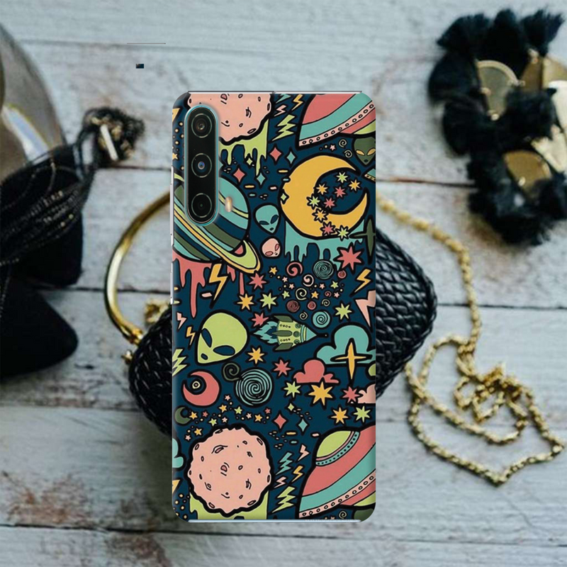 Space Ships Printed Slim Cases and Cover for OnePlus Nord CE 5G