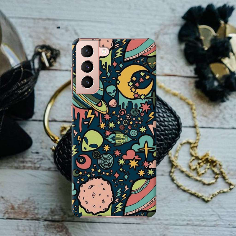 Space Ships Printed Slim Cases and Cover for Galaxy S21 Plus