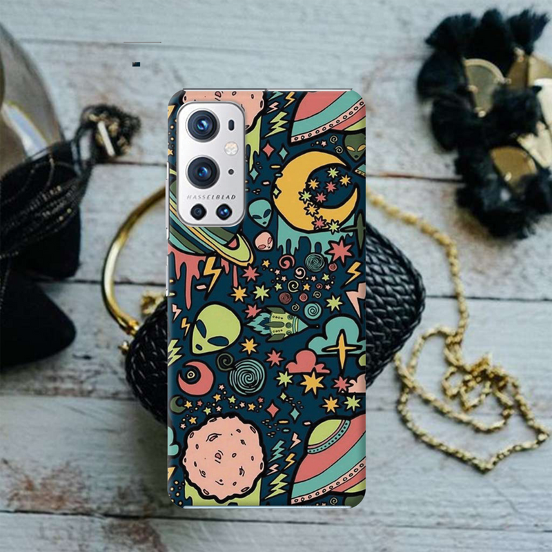 Space Ships Printed Slim Cases and Cover for OnePlus 9R