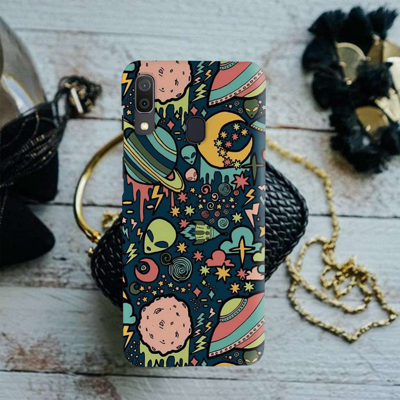 Space Ships Printed Slim Cases and Cover for Galaxy A30