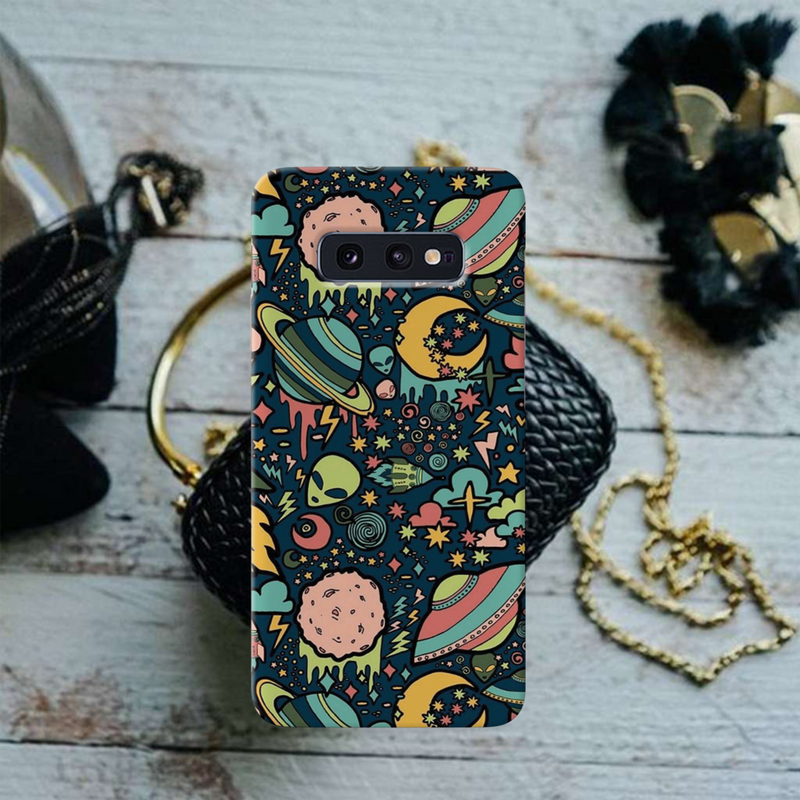 Space Ships Printed Slim Cases and Cover for Galaxy S10E