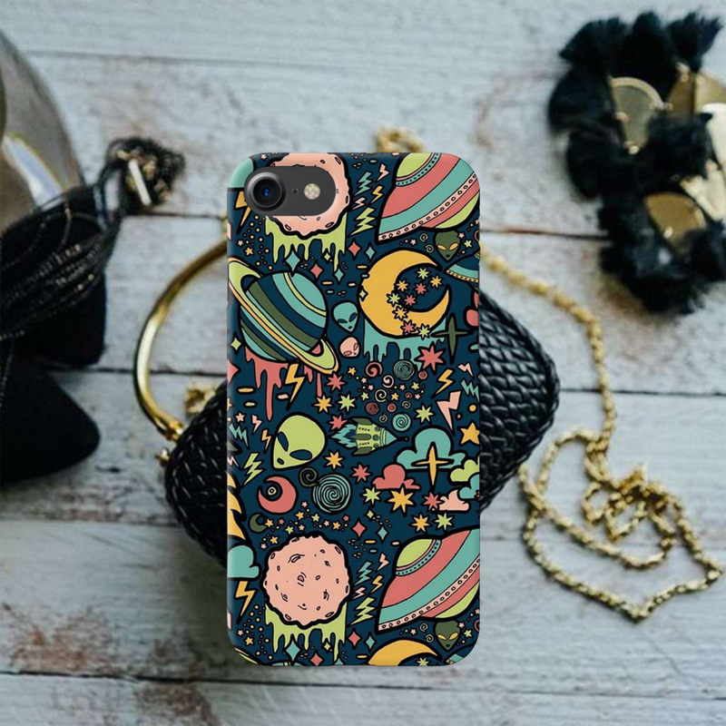 Space Ships Printed Slim Cases and Cover for iPhone 7