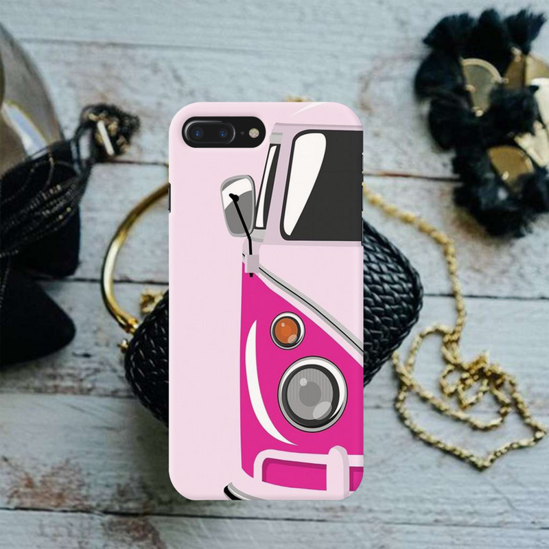 Pink Volkswagon Printed Slim Cases and Cover for iPhone 7 Plus