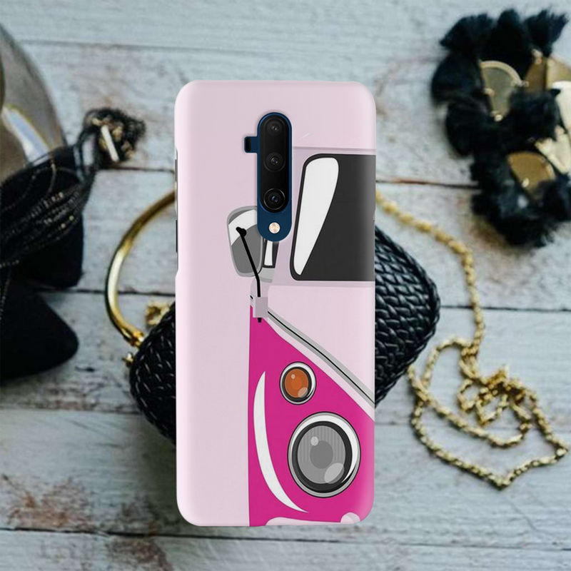 Pink Volkswagon Printed Slim Cases and Cover for OnePlus 7T Pro