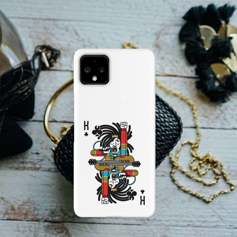 King Card Printed Slim Cases and Cover for Pixel 4XL